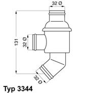 W3344.80_термостат! bmw e21/e28/e30 1.6/1.8 m10 6