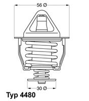 W4480.82D_термостат! Toyota Camry/Corolla 1.4-3.0