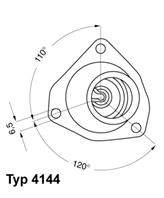 W4144.92D_термостат! Opel Omega/Vectra/Ascona 1.8