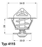 OPEL Ascona 1.6/S 1.8i 81-86  Astra 1.7D 91-  Kade
