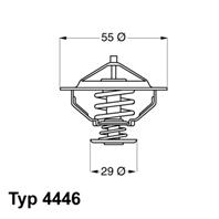 W4446.83D_термостат! Citroen Xantia/Jumper 91&gt