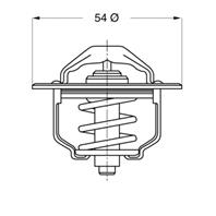 Термостат fiat: croma 85-96 lancia: thema 84-94 