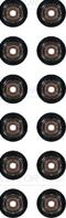 12-36866-01 к-кт колпачков маслосъемных! (12) IN BMW E88/E90/E93 2.5/3.0 05&gt