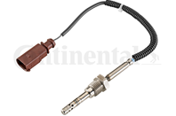 Exhaust fumes temperature sensor