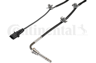 Exhaust fumes temperature sensor