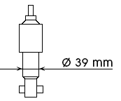 Амортизатор передний газовый 343244 от фирмы KYB