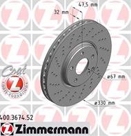 Диск тормозной BS MERCEDES SPORT Z