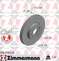 Диск тормозной TOYOTA Coat Z