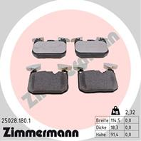 К-кт колодки пер bmw f20/f21/f22/f30/f31/f32/f33/f