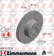 Диск тормозной MERCEDES SPORT Coat Z
