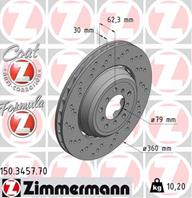 Диск тормозной BMW FORMULA Z left