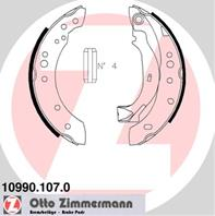 Колодки тормозные барабанные Citroen  Peugeot