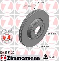 Диск тормозной AUDI Coat Z
