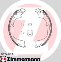 Колодки тормозные барабанные 109901546 от производителя ZIMMERMANN