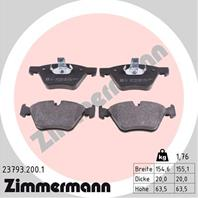 Колодки тормозные дисковые BMW