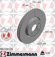 Диск тормозной AUDI Coat Z