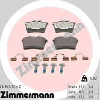 Колодки тормозные зад. Citroen  Peugeot BERLINGO 1.4 03.2009 -