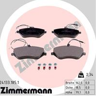 Тормозные дисковые колодки 241331851 от компании ZIMMERMANN