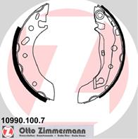 Барабанные тормозные колодки 109901007 от производителя ZIMMERMANN