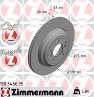Диск торм. зад. BMW E39 98&gt заказ не менее 2 единиц