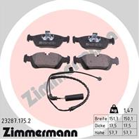 Колодки торм.пер. BMW 3 (E36  E46)  Z3
