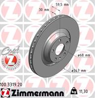 Диск тормозной AUDI Coat Z