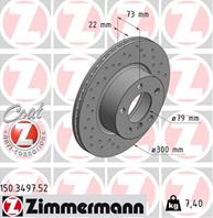 ДИСК ТОРМ BMW 1 (F20)_3 (F30) ПЕР. МОСТ 11-12