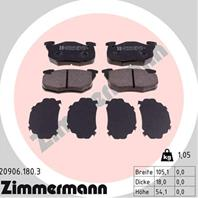 Колодки тормозные дисковые