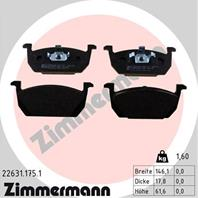 Zestaw klockГіw  hamulec tarczowy