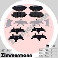 Комплект тормозных колодок
