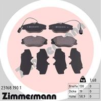 Колодки тормозные дисковые