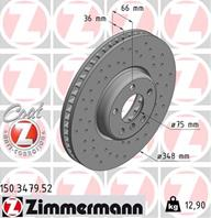 Диск тормозной правый BMW (Vollguss) SPORT без ABE
