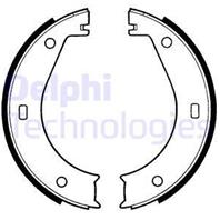 [ls1573] delphi к-т колодок стояночного тормоза bmw