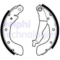 Барабанные тормозные колодки задние LS1969 от производителя DELPHI