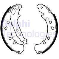 Барабанные тормозные колодки задние LS2021 от производителя DELPHI