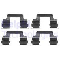 Комплект монтажный дисковых тормозных колодок