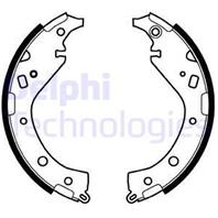 Барабанные тормозные колодки задние LS1942 от компании DELPHI