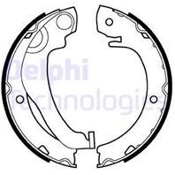Барабанные тормозные колодки LS2020 от компании DELPHI Барабанные тормозные колодки LS2020 от компании DELPHI