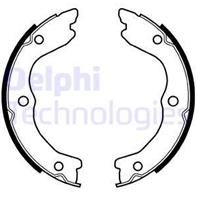 Колодки барабанного ручника LS2038 от фирмы DELPHI