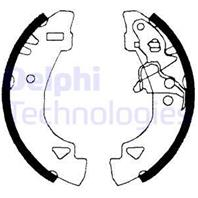 Колодки барабан.Fiat Panda 93>/Uno 0.9-1.3 94-96