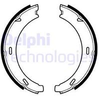 Барабанные тормозные колодки задние LS1958 от производителя DELPHI