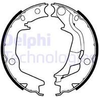 [LS2011] Delphi К-т колодок ст. тормоза HY Getz  I10 i20 168x32