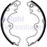 Щеки торм. з toyota starlet 1.0 (ep80) 89 - 99