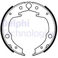 Барабанные тормозные колодки задние LS1994 от компании DELPHI