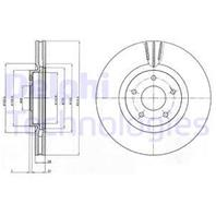 Компл. тормозных дисков (2 шт.) перед лев./ прав. nissan qashqai i ren
