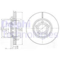 Диск торм. пер. вент.[276x25] 5 отв.(min 2)