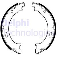 Барабанные тормозные колодки задние LS2041 от компании DELPHI