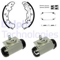 Колодки тормозные барабанные, комплект