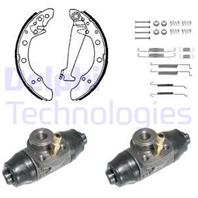 Комплект томозных колодок бараб. audi 80  90 seat cordoba  cordoba var