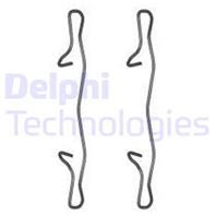 Комплект монтажный дисковых тормозных колодок